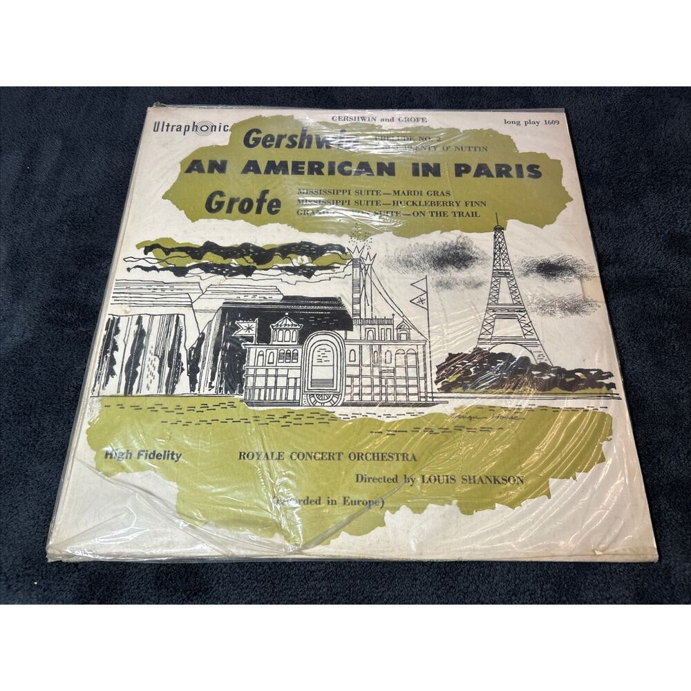 Gershwin Prelude No. 2 I got plenty o’ Nuttin/ Rare/import/allegro/ 1609